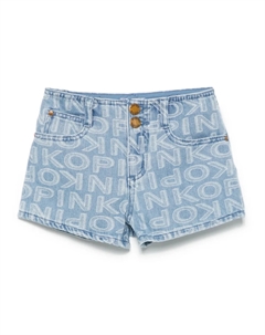 Шорты с логотипом, синий Pinko kids