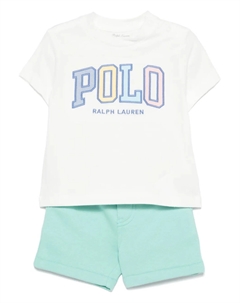 Комплект шорт с вышитым логотипом KIDS, белый Polo ralph lauren