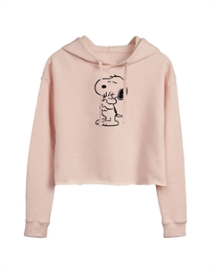 Укороченное худи для подростков Peanuts Snoopy Hug Licensed character
