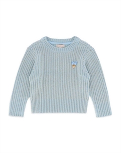 Джемпер с бантом, синий Angel's face kids