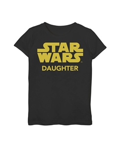 Классическая футболка с графическим рисунком и логотипом «Звездные войны» для девочек 7–16 лет Star wars