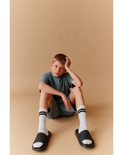 Шлепанцы с рисунком, черный Next