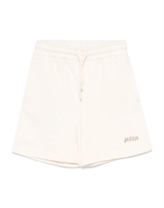 Детские хлопковые спортивные шорты MSGM, нейтральный цвет Msgm kids