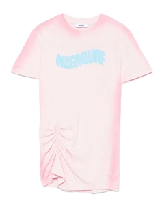 Платье мини, розовый Msgm kids