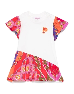 Рубашка с принтом Festa, белый Pucci junior