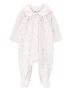 Пижама с принтом «Узлы в горошек», белый Knot