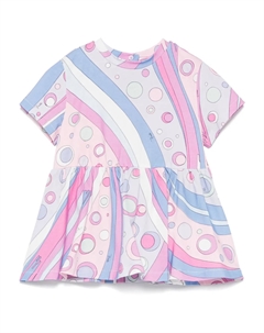 Платье с принтом Fontane, розовый Pucci junior