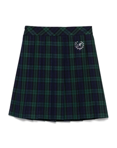 Юбка мини в клетку тартан, синий Monnalisa