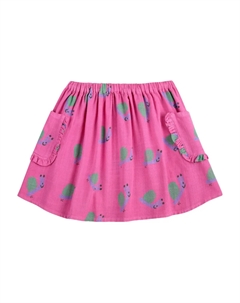 Юбка с узором «улитка» от, розовый Bobo choses