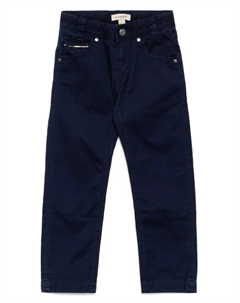 Kids прямые брюки, синий Burberry