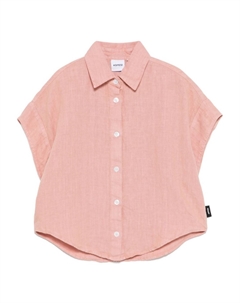 Льняная рубашка, розовый Aspesi kids
