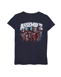 Футболка с героями эндшпиля Avengers Endgame для девочек 7–16 лет в сборе Marvel