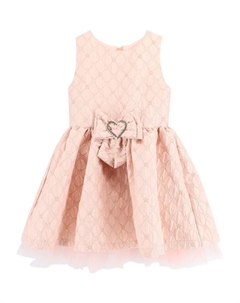 Жаккардовое платье Monty Tiny Flower, розовый Angel's face kids