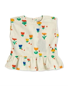 Блузка Garden Party, белый Bobo choses