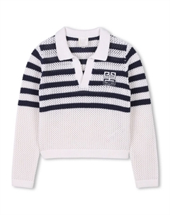 Kids свитер с логотипом 4G, белый Givenchy