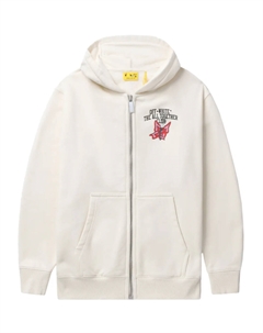 Kids худи с принтом Arrows, белый Off-white