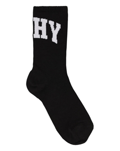 Носки Kids с интарсией и логотипом, черный Givenchy