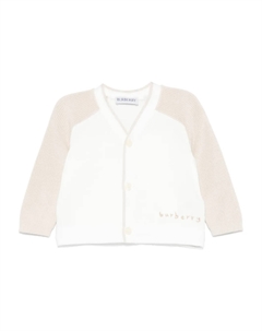 Кардиган Kids Ginny Moss, белый Burberry