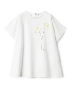 Платье с цветочной вышивкой, белый Il gufo