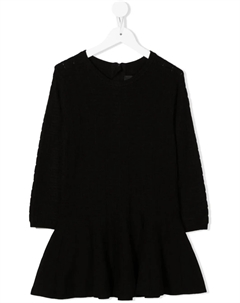Kids платье с длинными рукавами, черный Givenchy