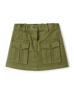 Юбка с эластичным поясом, зеленый Il gufo