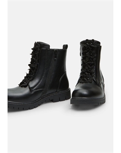 Классические ботильоны, черный Bata