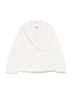 Пиджак в тонкую полоску, белый Il gufo