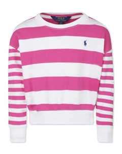 Полосатый свитер KIDS, розовый Polo ralph lauren