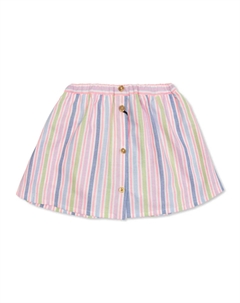 Юбка в полоску Kids, розовый Versace