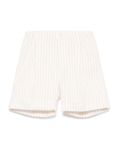 Шорты в тонкую полоску, белый Il gufo