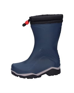 Резиновые сапоги, сине-серый Dunlop