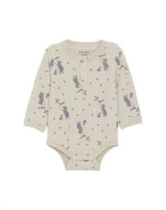 Боди LS AOP, бежевый Celavi