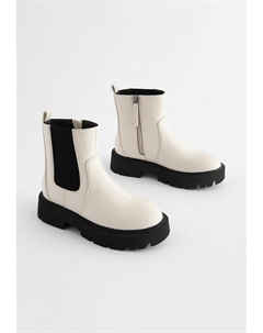 Классические ботильоны CHUNKY CHELSEA, белый Next