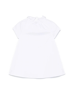 Платье с вышитым логотипом, белый Il gufo