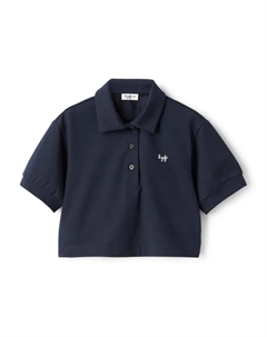 Рубашка поло с вышитым логотипом, синий Il gufo