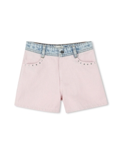 Шорты с вышитым логотипом, розовый Sonia rykiel enfant