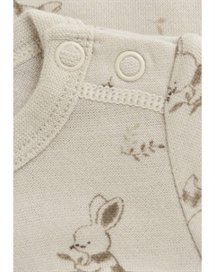 Боди LS AOP, бежевый Celavi