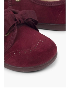 Ботинки TIPO BLUCHER CON LAZO Y PICADOS, бордовый Pisamonas