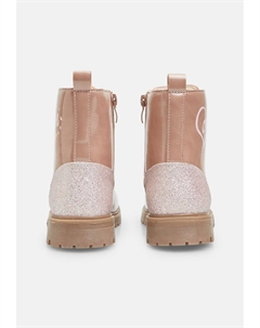 Ботильоны на шнуровке, розовый Bata