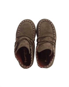 Ботильоны на шнуровке TIPO MOHICANAS, темно-зеленый Pisamonas