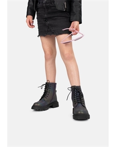 Ботильоны на шнуровке MAE, мультиколор Posh by poelman