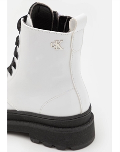 Ботильоны на шнуровке SVEVA UNISEX, белый Calvin klein jeans
