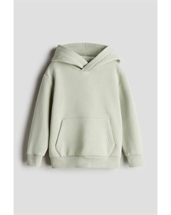 Толстовка с капюшоном с шероховатой внутренней частью, зеленый H&m