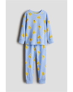 Пижама из хлопкового джерси с принтом, мультиколор H&m