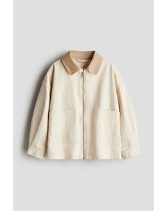 Куртка из хлопкового твила, бежевый H&m