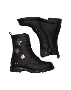 Ботильоны на шнуровке HAILEE HAPPY, черный Bunniesjr