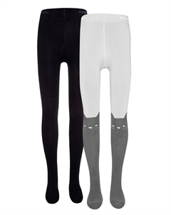 Колготки 2 PACK KATZE, черный Ewers