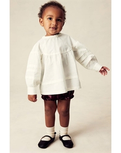 Блузка из хлопкового поплина, белый H&m