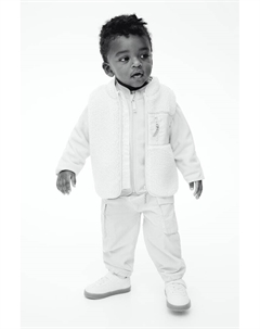 Флисовая куртка, бежевый H&m