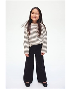 Расклешенные брюки, черный H&m